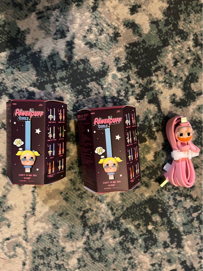 POP MART Powerpuff iPhone cable blind box (Category: Designer & Blind Box Toys) located in Paranaque City. Submitted by mlbrandedfinds (Listing ID 1348358361, Image 1). Description: Authentic .