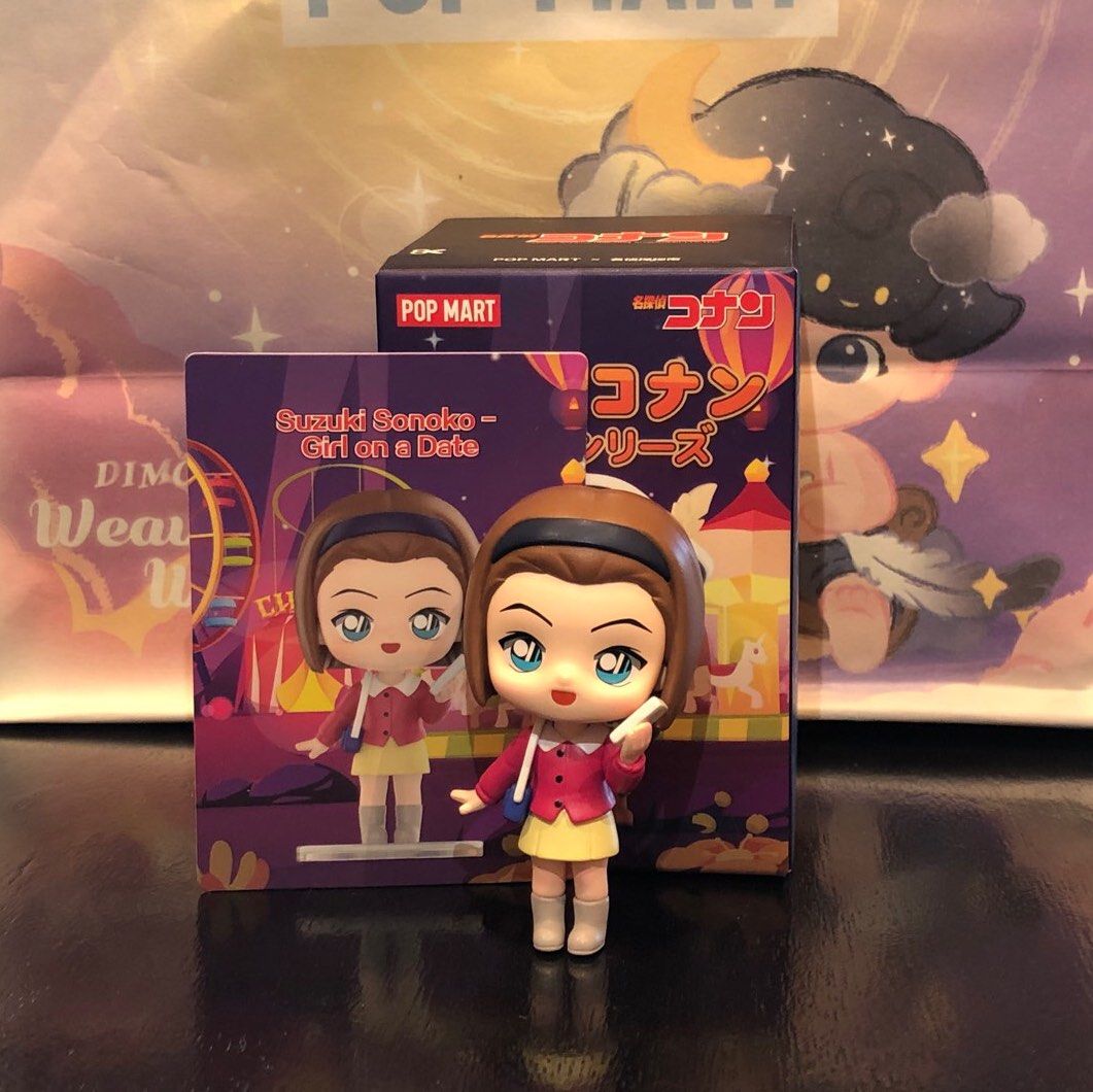 Popmart Detective Conan Carnival Series (Category: Designer & Blind Box Toys) located in Manila. Submitted by rokuset (Listing ID 1348245034, Image 2). Description: Pulled fresh from Popmart MOA. AVAILABLE: - Suzuki Sonoko Girl on a Date - Amuro Toru F&B Attendant Comes with accessories, card, box, and unsealed foil Price is negotiable if getting 2 or more items Message for more pictures! Rfs: Not prios.
