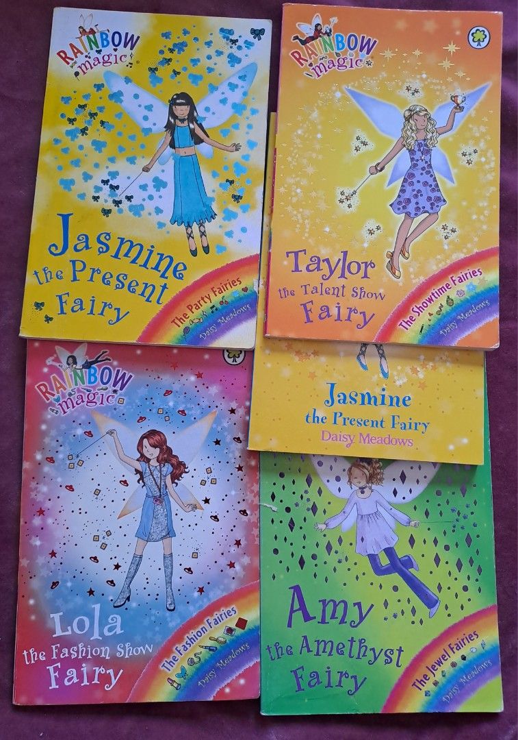 Rainbow Magic Bundle of 5 books (Category: Children's Books) located in Rizal. Submitted by magss.here (Listing ID 1348323080, Image 1). Description: All in very good used condition..