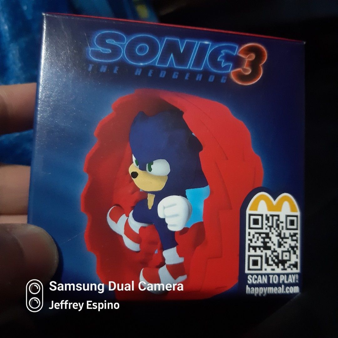Sonic 3 The Hedgehog McDonalds Mcdo McDonald (Category: Character Goods) located in Quezon City. Submitted by jeffreyespino (Listing ID 1348369273, Image 1). Description: We accept cash, GCash / Maya 09152688298, 09989968742, BPI, BDO, LBC, Cebuana Lhuiler, MLhuiler and Palawan Express payments. For faster transaction sms us thru 09989968742 Deliver / pick up thru Grab, Lalamove, Borzo, Toktok etc. Shipping via JRS Express or LBC (delivery or shi