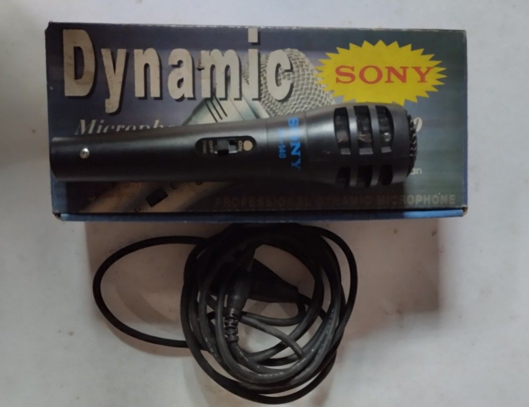 Sony SY-140 Microphone (Category: Microphones) located in Manila. Submitted by thecollectibleshop (Listing ID 1348255421, Image 1). Description: Selling a pre-owned Sony microphone. Not sure if it's still working. #luvearth.