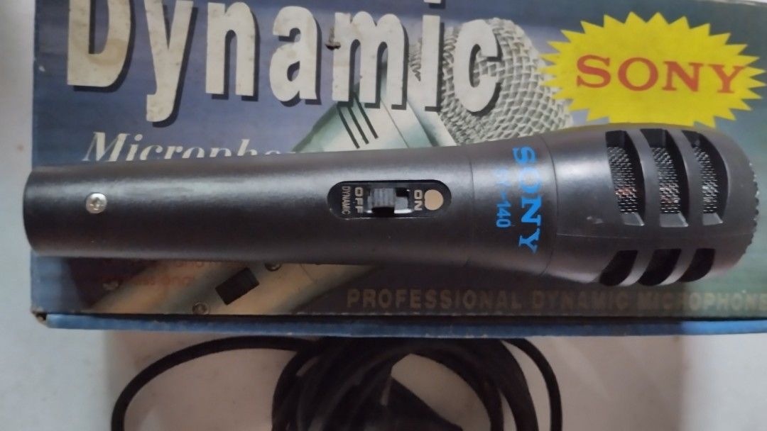 Sony SY-140 Microphone (Category: Microphones) located in Manila. Submitted by thecollectibleshop (Listing ID 1348255421, Image 2). Description: Selling a pre-owned Sony microphone. Not sure if it's still working. #luvearth.