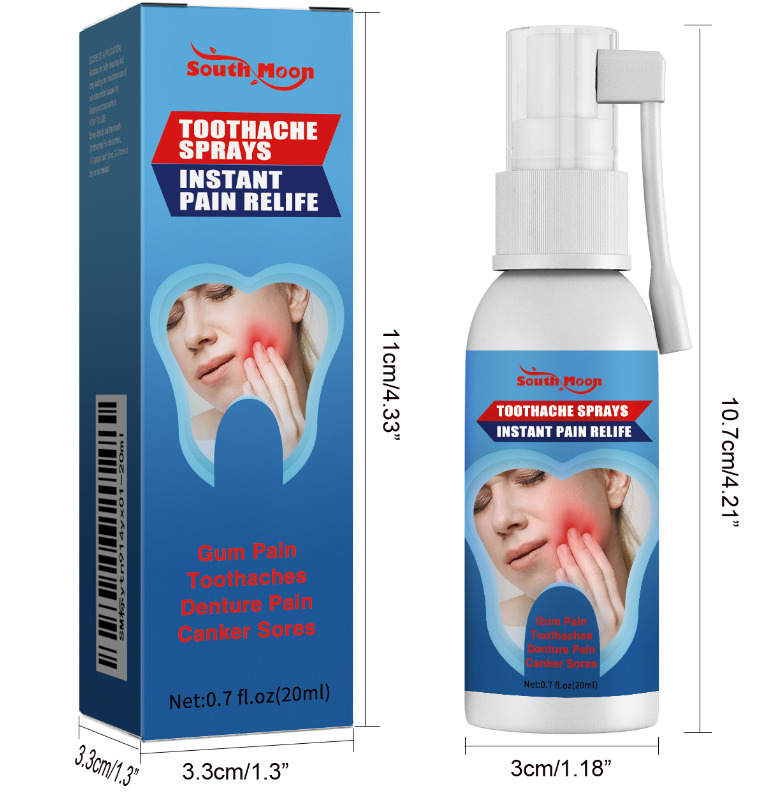 South Moon Toothache Ning Spray Toothache Ning Toothache Water Can Stop ...