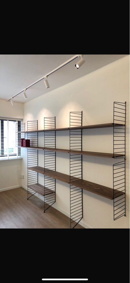 String shelf (Category: Shelves, Cabinets & Racks) located in Singapore. Submitted by meschme (Listing ID 1348369918, Image 1). Description: Moving sale Pick up at Hougang 530467 Available from September 2025.