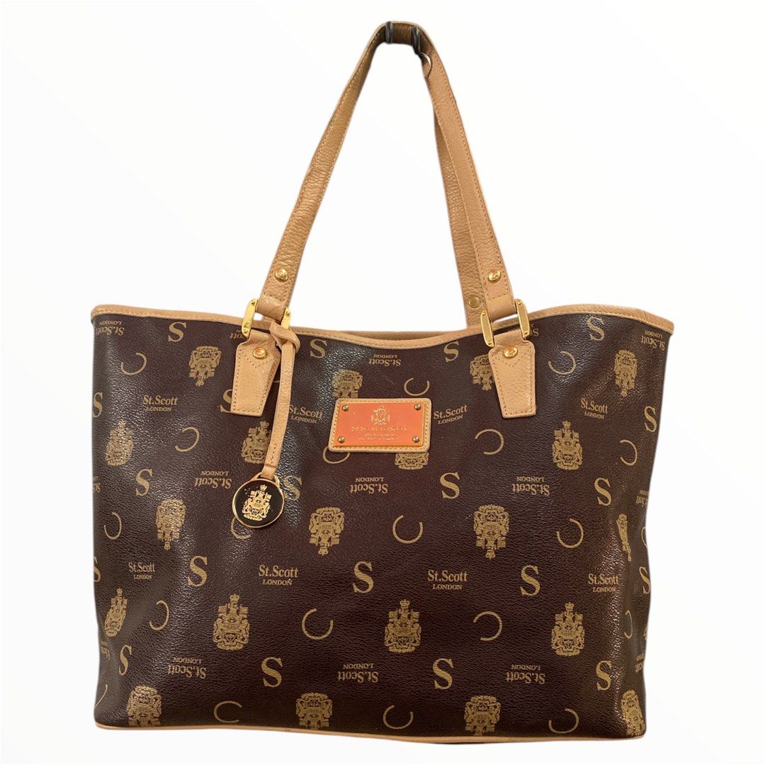 Tote bag st scott london, Fesyen Wanita, Tas Dompet di