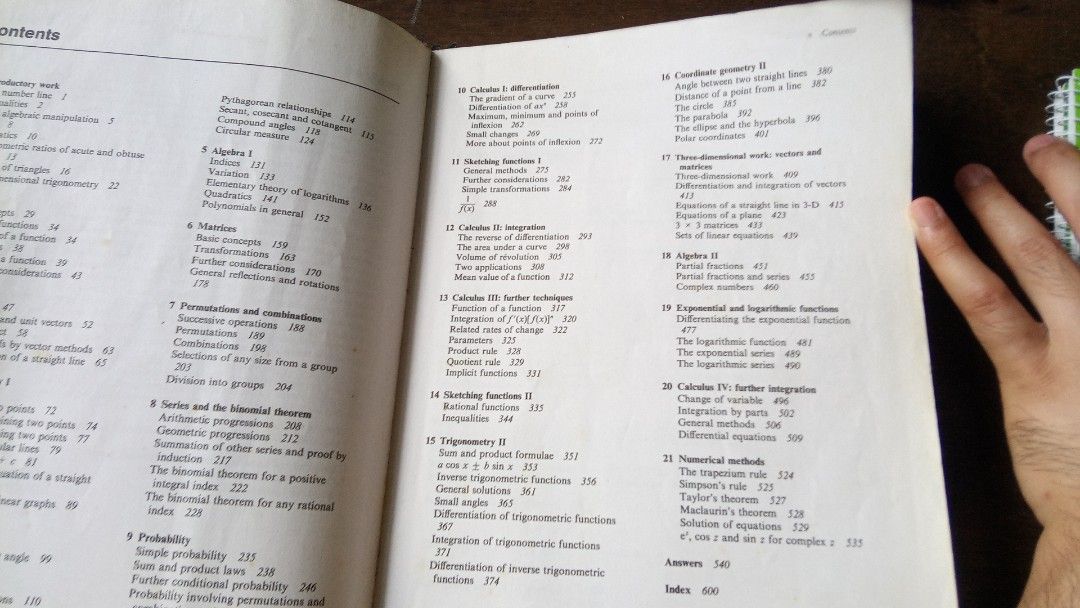 Understanding Pure Mathematics Sadler Thorning Algebra Geometry Trigonometry Calculus Probability statistics Differential Equations Numerical Analysis (Category: Textbooks) located in Quezon City. Submitted by mijoboma (Listing ID 1348267967, Image 3). Description: Halos 2k brand new sa NBS. may nakahiwalay na 4 pages. maliban doon sobrang ganda pa quality. pati even-numbered exercises may answer key sa likod..