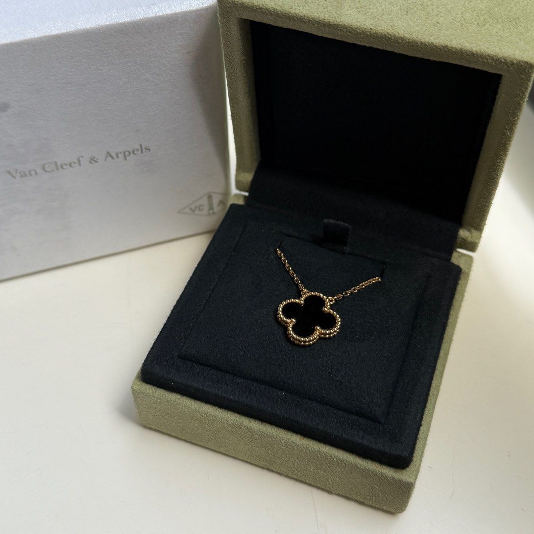 [Full set] Van Cleef & Arpels VCA Vintage Alhambra Pendant Necklace ...