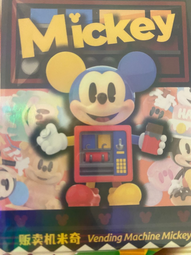 Mickey Using A Machine Vending Machine Mickey, Hobbies & Toys, Toys & Games on Carousell
