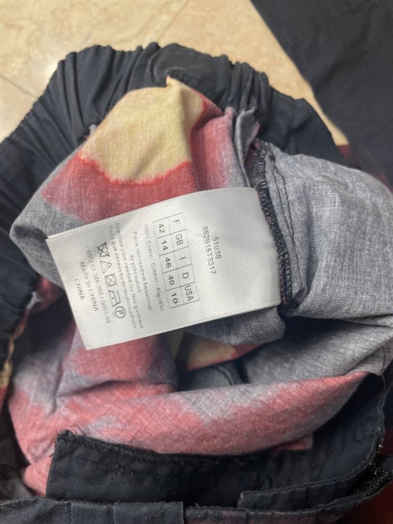 Vintage Christian Dior Multicolor Pants (Category: Other Bottoms) located in Taguig. Submitted by mightydept (Listing ID 1348361377, Image 3). Description: Vintage Christian Dior Multicolor Pants Very unique piece, although not sure about authenticity Waist: 29 Length: 37 Leg Opening: 8.