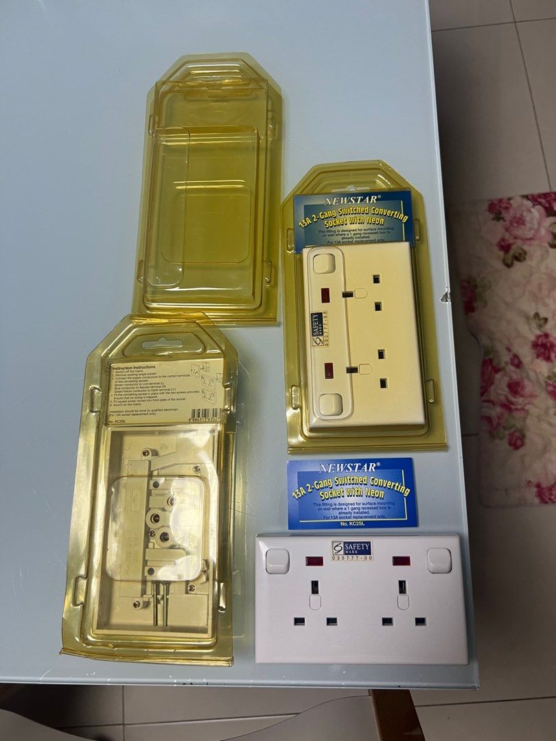 Wall Socket (Category: Other Home Appliances) located in Singapore. Submitted by yiwei (Listing ID 1348308484, Image 1). Description: i have around 15 pieces available at $5 each.