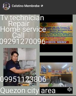We Repair:Led ,LCD ,plasma tv