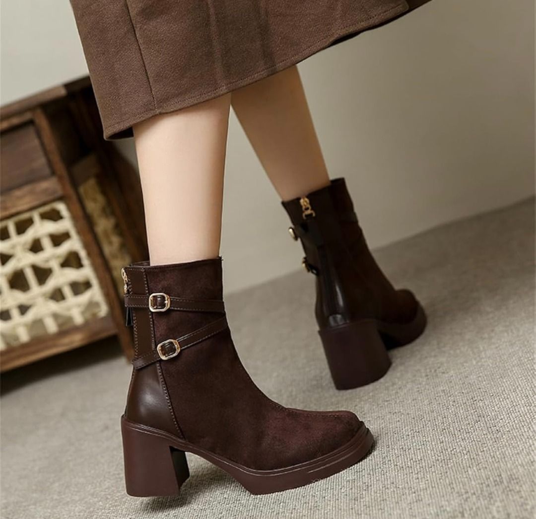 Autumn/Winter Dark Brown Boots (Category: Boots) located in Amadeo. Submitted by kzias (Listing ID 1348429788, Image 2). Description: .