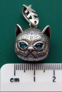 13. Cat with Fish Pendant ONLY ($30 without necklace) + 925 Sterling Silver Necklace ($65)64220932653441110