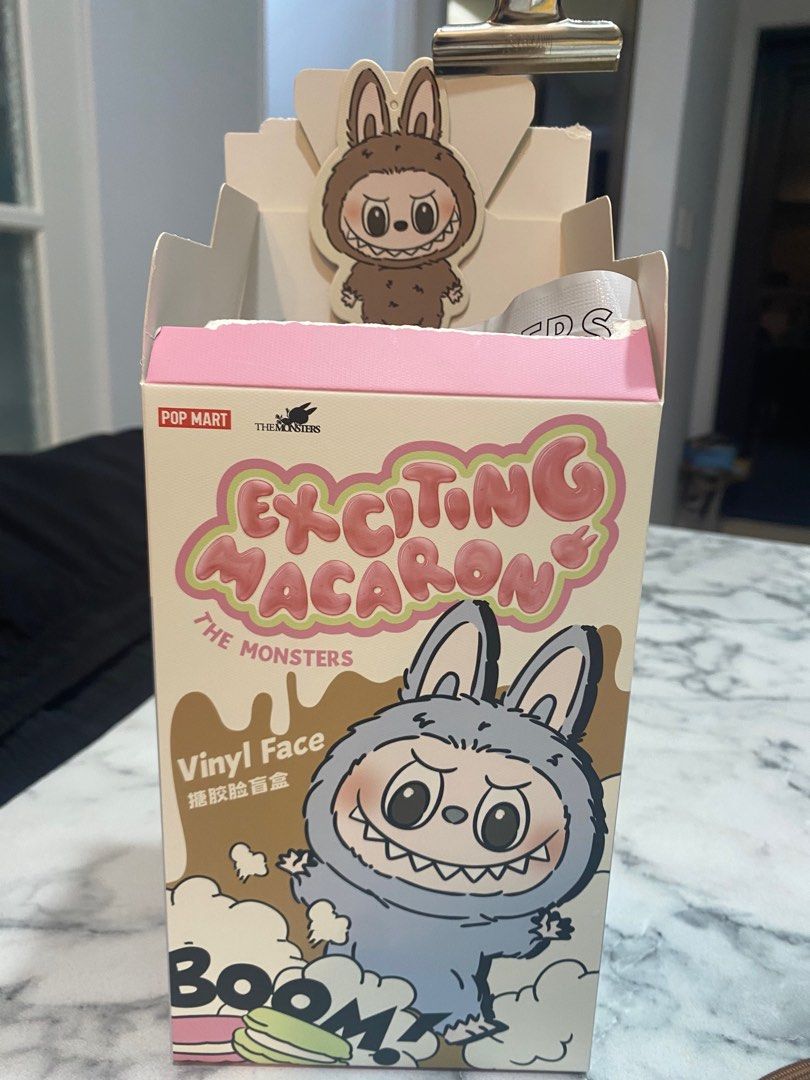 Macaron Labubu 拉布布一代 Original Labubu V1 Pop Mart The Monsters