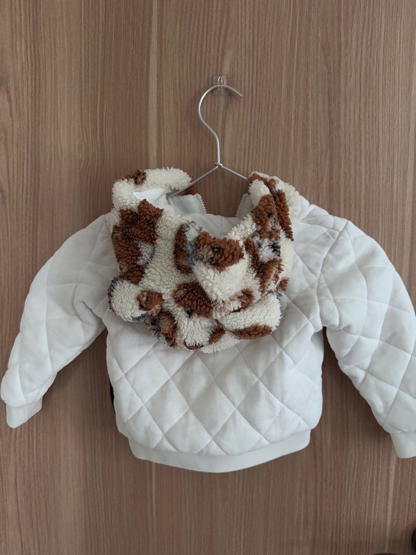 Moschino coat baby discount