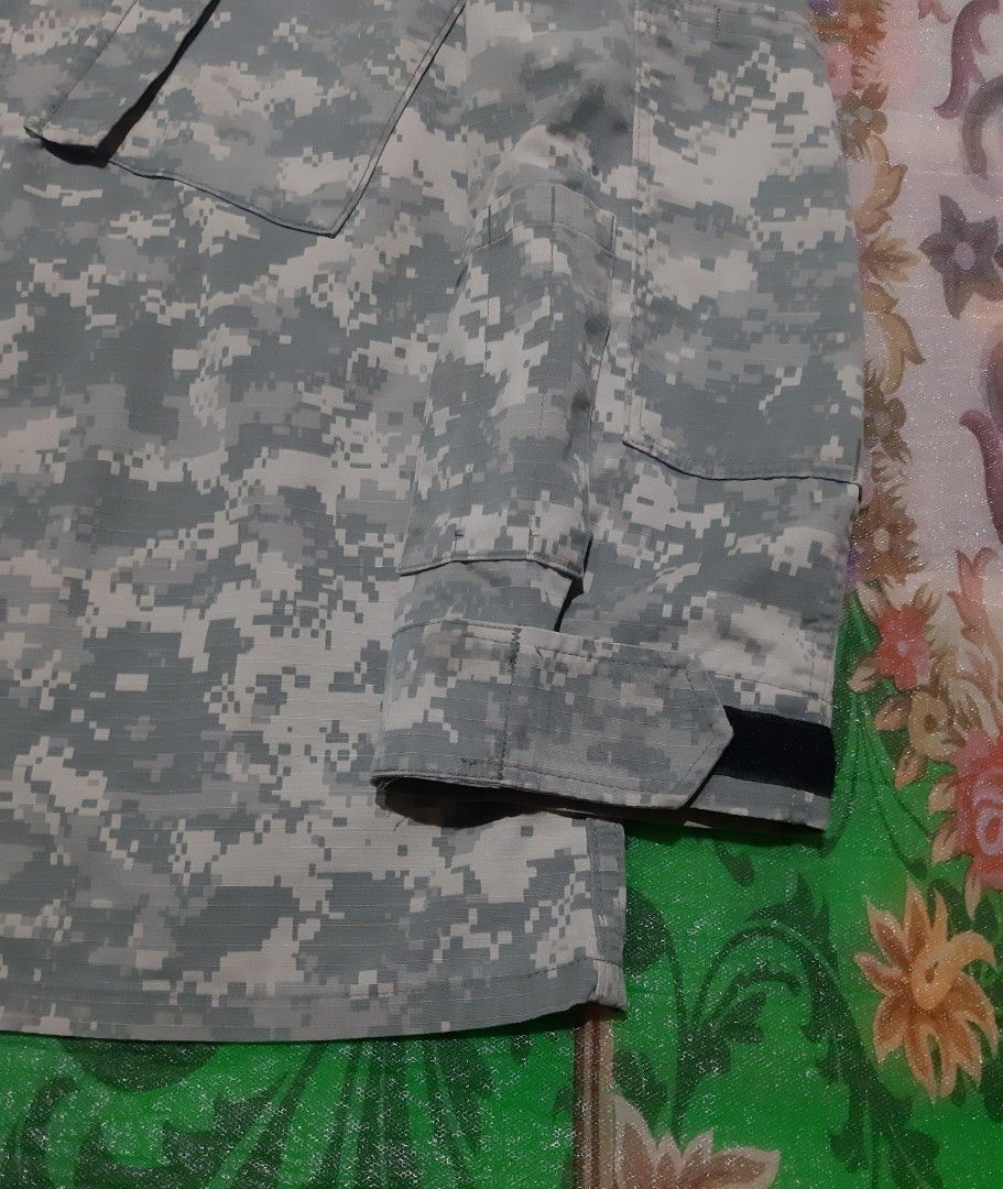 Acupat Pattern BDU US Army Acupat Camo, Fesyen Pria, Pakaian , Baju Luaran di Carousell
