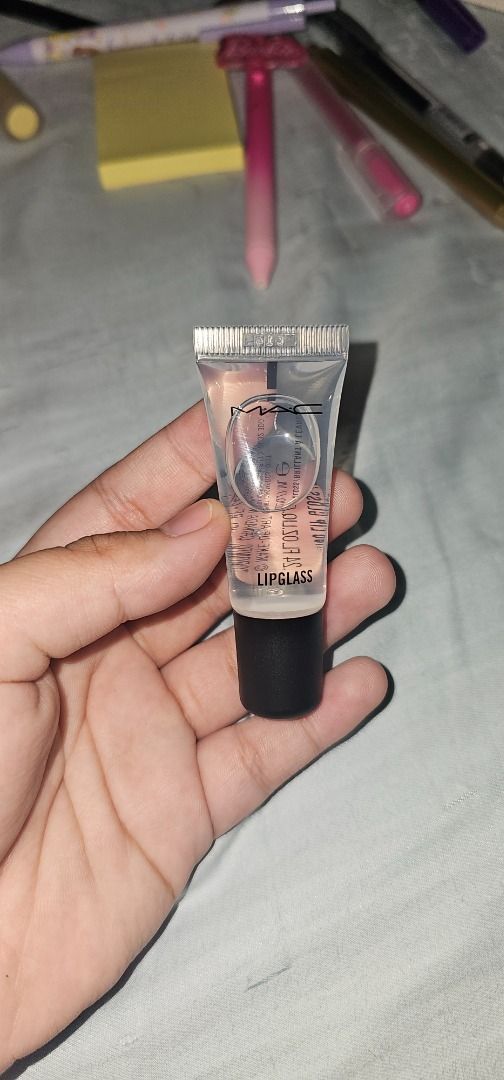 [Brand New] MAC - Mini Lip Glass (Category: Makeup) located in Manila. Submitted by ivym.s (Listing ID 1345023991, Image 1). Description: Brand: MAC Shade: Clear Net Weight: 7ml Condition: Brand new but no box Price is slightly negotiable. MOP: BPI, BDO, GCASH Shipping: Lalamove/Grab Express, LBC and J&T only, shouldered by buyer. Location: Pandacan, Manila..