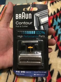 Braun contour foil and cutter