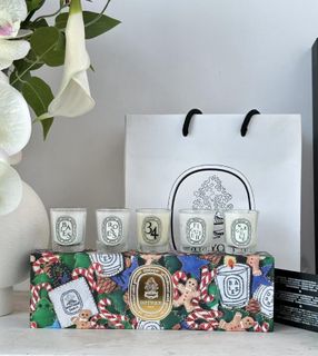 (價錢已經包咗順豐櫃或站)Diptyque2024聖誕限量蠟燭禮盒🎁64235657874305110