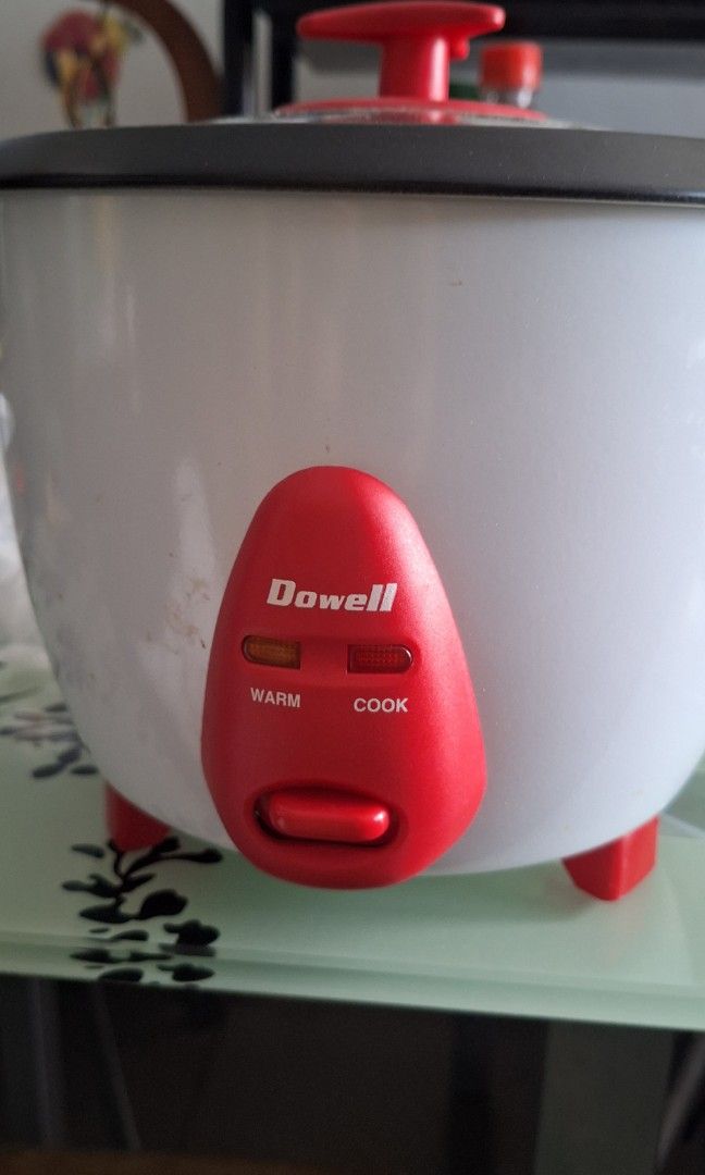 Dowell 5 cups rice cooker (Category: Cookers) located in Manila. Submitted by singingmamay (Listing ID 1344959300, Image 2). Description: used.need to replace inner cooker gcash payment only no more haggling.
