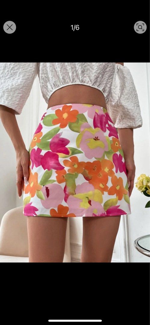 Floral/ Summer skirt (Category: Skirts) located in Quezon City. Submitted by gurl_clutter (Listing ID 1345079318, Image 1). Description: Floral/Summer Skirt..