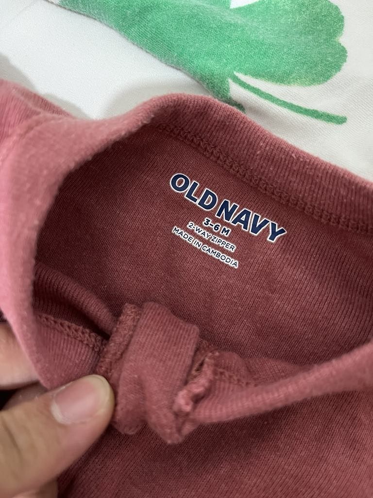 Frogsuits 3mo to 9mo (Category: Babies & Kids Fashion) located in Makati City. Submitted by declutteryu (Listing ID 1345053357, Image 2). Description: Carters and Old Navy Frogsuits ➡️ Cotton matierial ➡️ With footies and mittens ➡️ Own preloved, not ukay with freebies.