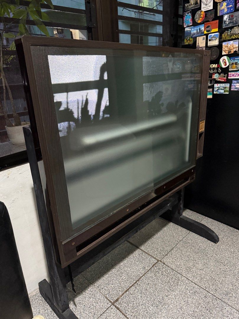 Custom Glass Drafting Table (Category: Tables & Sets) located in Manila. Submitted by iamlouisse13 (Listing ID 1345027152, Image 2). Description: Minimal scratches RFS: Shifted to a different course Loc: Manila.