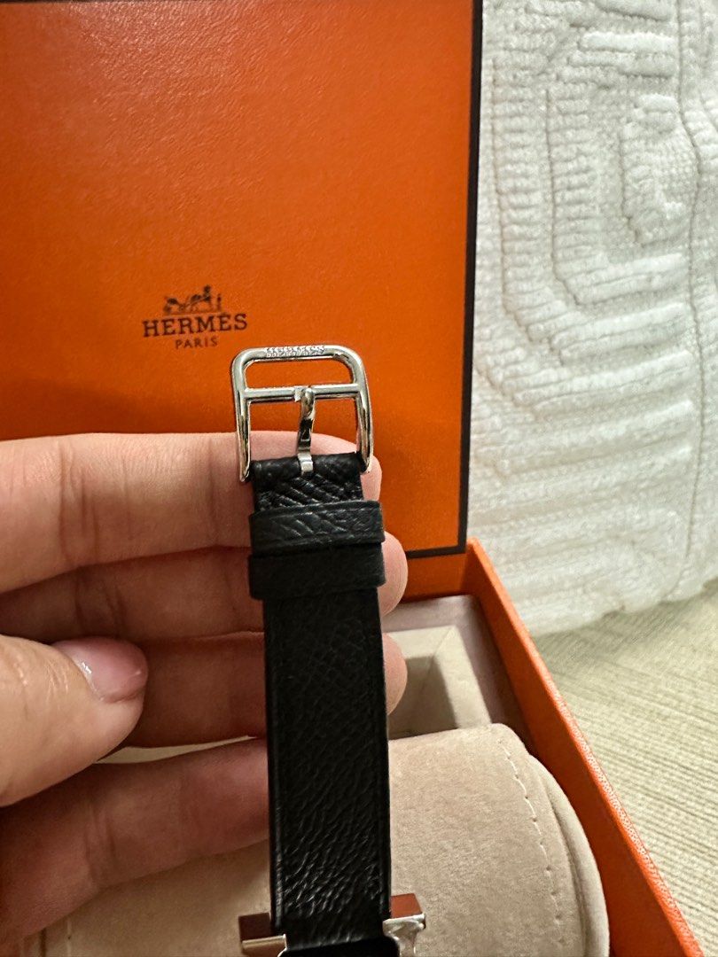 Hermes Heure H watch (Category: Luxury Watches) located in Manila. Submitted by lalizaaa (Listing ID 1345097953, Image 3). Description: Brand new Hermes heure H watch, small model, 25mm Store fresh, bought personal from store Comes complete with box, can give a copy of receipt. Rfs: changed mind.