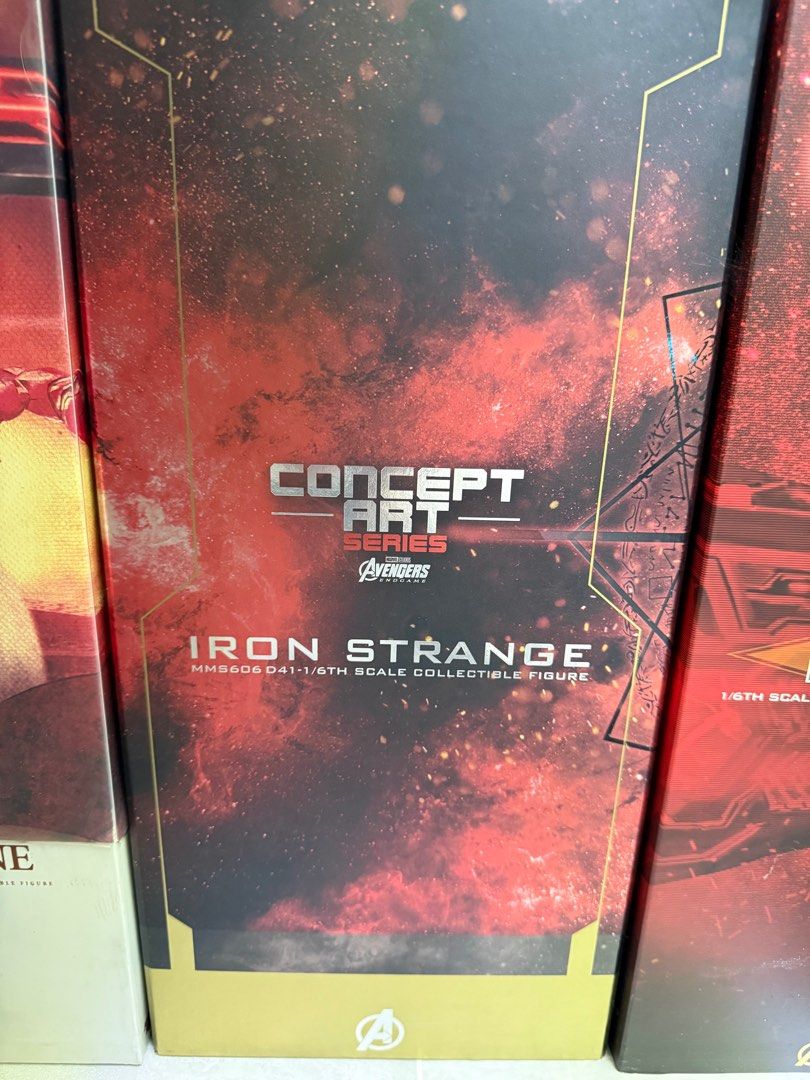 Hot Toys Iron Strange BIB (Category: Figurines & Statues) located in Manila. Submitted by ezio_01 (Listing ID 1344979926, Image 2). Description: Hot Toys Iron Strange BIB Displayed in a dust proof cabinet. Other accessories are not used..