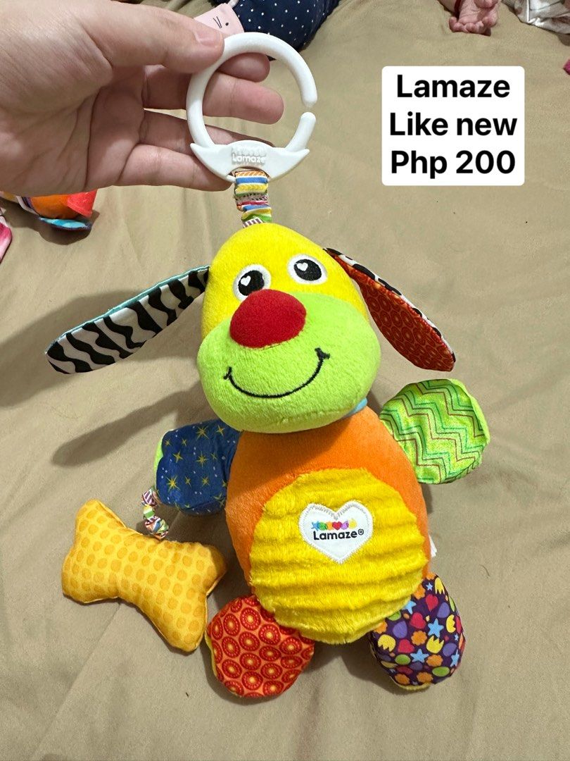 Lamaze Puppy Hanging Toy (Category: Infant Playtime) located in Quezon City. Submitted by crushedpink (Listing ID 1345066628, Image 1). Description: Bought it brand new po and selling it like new pa.