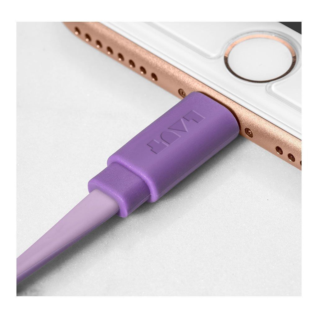 Laut Lightning Cable Link Duo 15cm Charge & Sync MFI for Apple Iphone Ipad (Category: Chargers & Cables) located in San Juan City. Submitted by princessshyph (Listing ID 1344944582, Image 3). Description: Easy to carry, without tangling Lightning Connector USB 2.0 Support MFI Certification Charge and Sync Cable Length15cm/.5ft Compact & Durable Color: Blue / Purple Made from flat cable material, the 15 cm (0.5ft) LINK DUO cable is durable, compac
