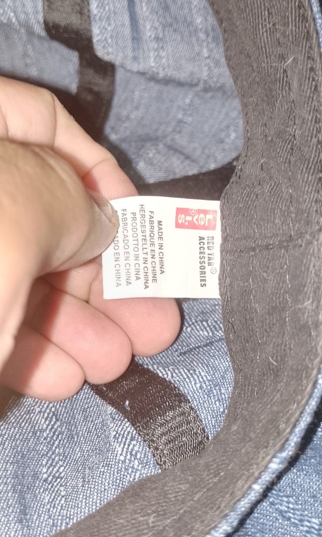 Levi's Peaky Blinders Hat (Category: Caps & Hats) located in Quezon City. Submitted by neverfoundland (Listing ID 1345095009, Image 3). Description: Bran new Levi's Denim Peaky Blinder hat Small to medium size no price tag.