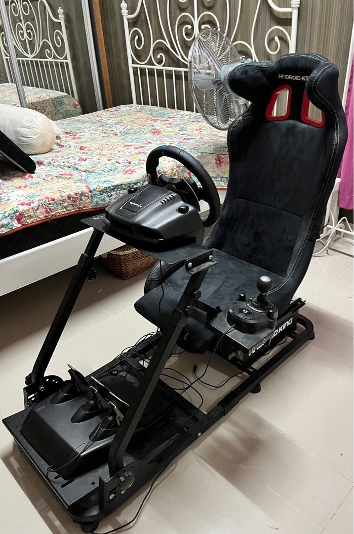 LOGITECH G29 + RACING RIG, Video Gaming, Gaming Accessories ...