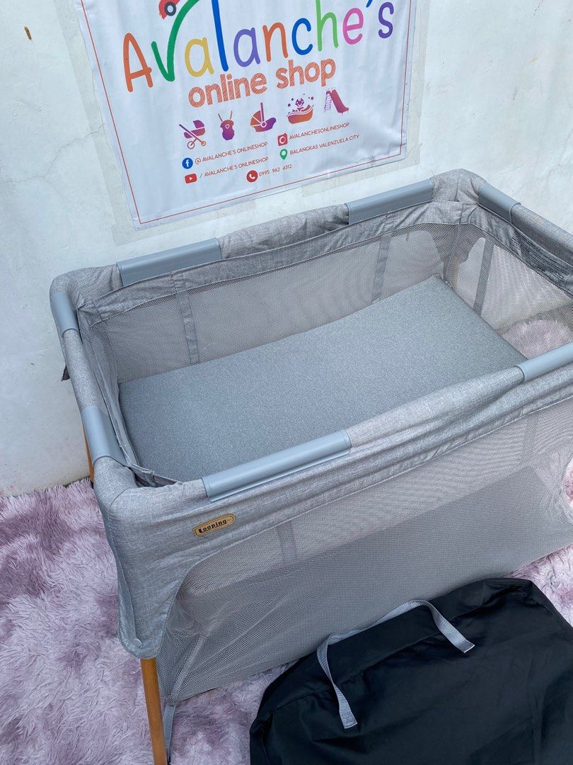 Looping Travel Cot Crib and playpen (Category: Cots & Cribs) located in Manila. Submitted by avalanchesonlineshopmainacount (Listing ID 1345072086, Image 3). Description: .