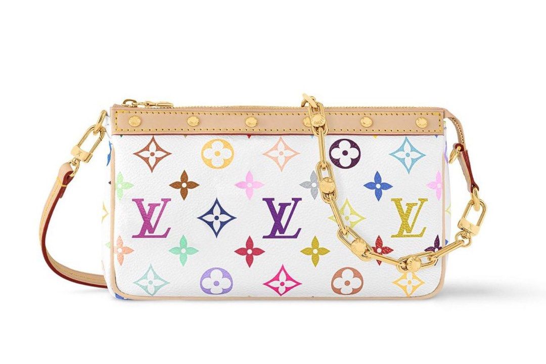 Louis Vuitton x Murakami 2025 Pochette, Luxury, Bags & Wallets on Carousell