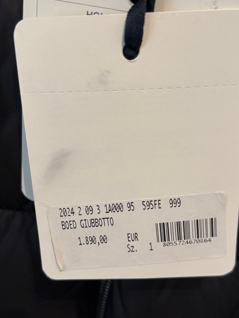 Moncler jacket size 1 Carousell