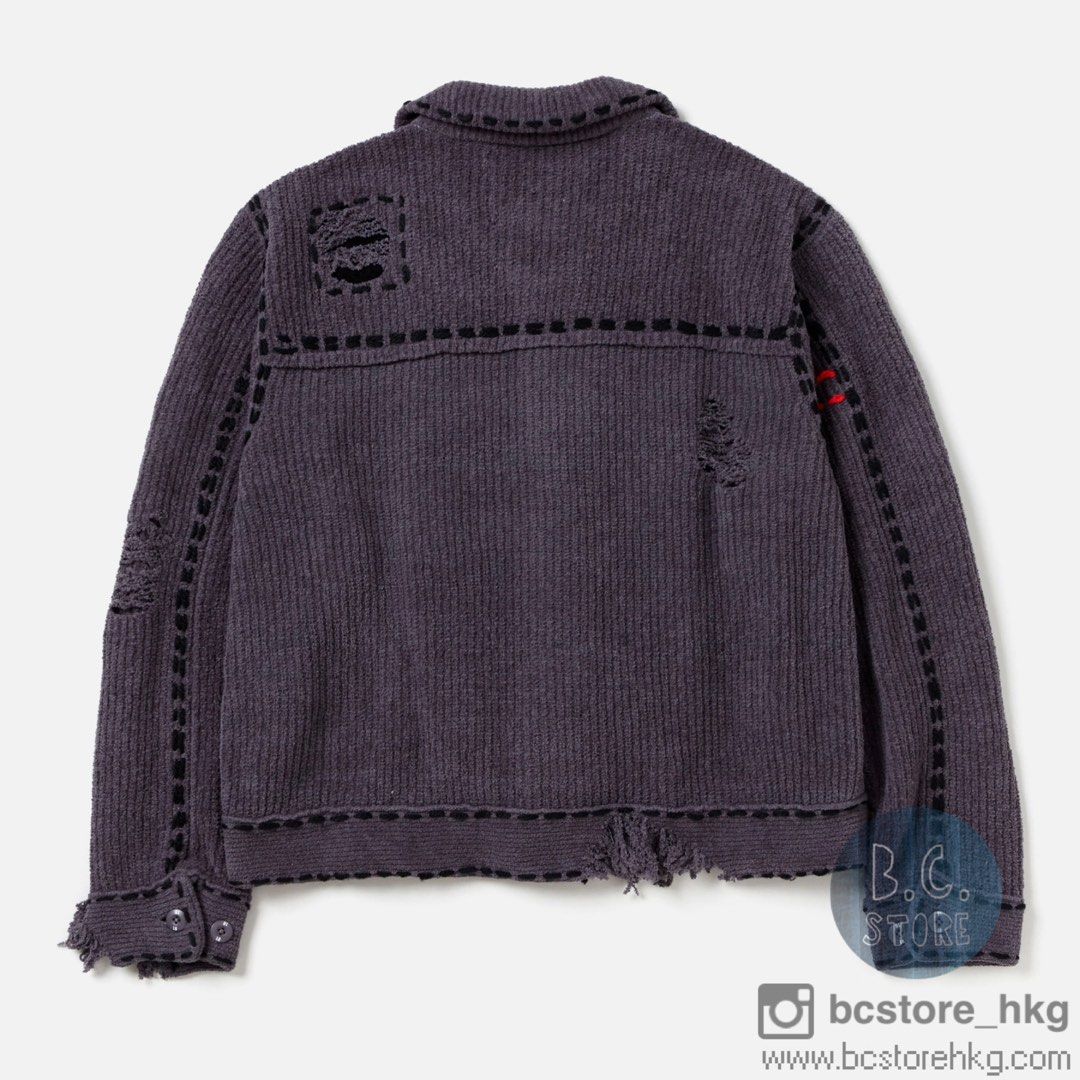 NEIGHBORHOOD NH X PHINGERIN . PG1 SAVAGE KNIT 24AW, 男裝