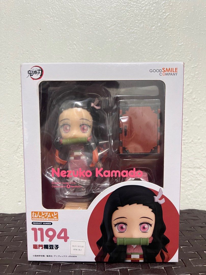 Nendoroid 1194 Nezuko Kamado (Category: Figurines & Statues) located in Manila. Submitted by mable__pang (Listing ID 1345026423, Image 1). Description: GET NIYO NA PLS 100% Original/Authentic got it as a gift kaso i am not into this 🥹 - brand new -sealed box FIXED NAAA RUSH RUSH .
