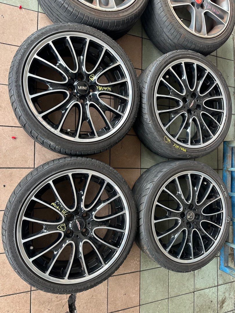 Original JCW sport rim 18 inch pcd 100 4 hole mini cooper r56 r55 r53 ...