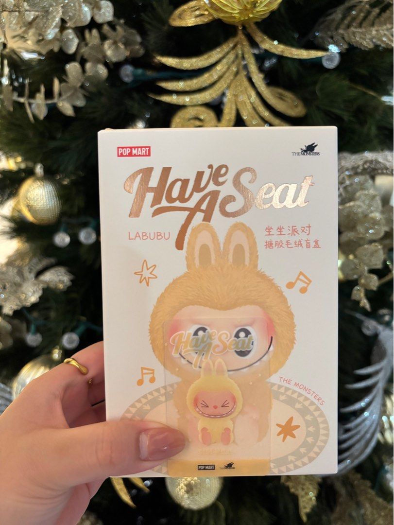Scatola Cieca POP MART Labubu The Monsters Have A Seat Plush Series 2 100% Au - Foto 4