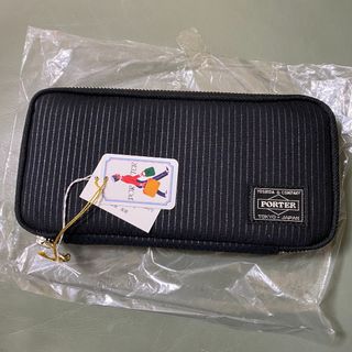 PORTER DRAWING LONG WALLET STRIPED PATTERN LONG WALLET64208319104898110