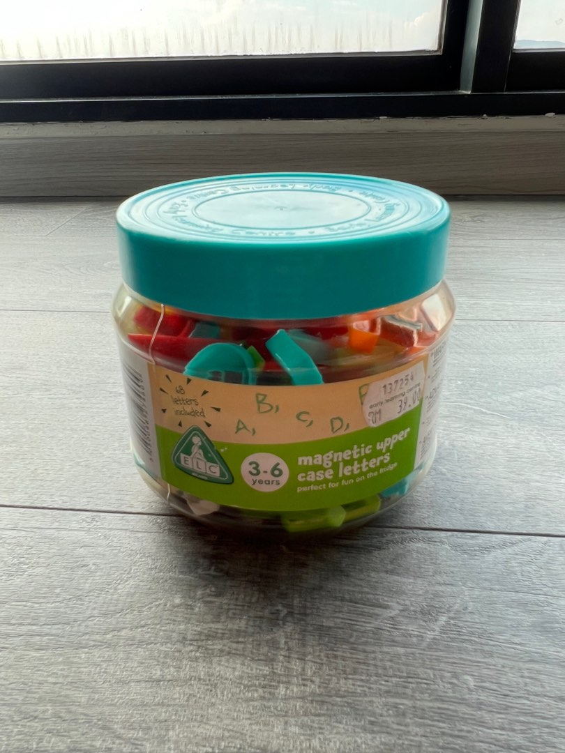 Pre Loved Magnetic Alphabets by ELC, Hobbies & Toys, Toys & Games on ...