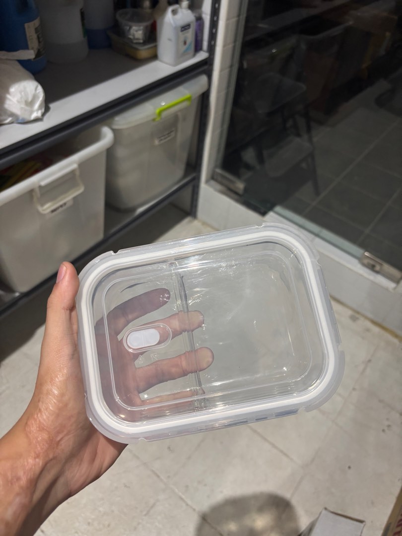 Rectangular Locking Tupperware Purex Lock n Lock Tupperware Rectangle Clear Glass Container Baonan ...