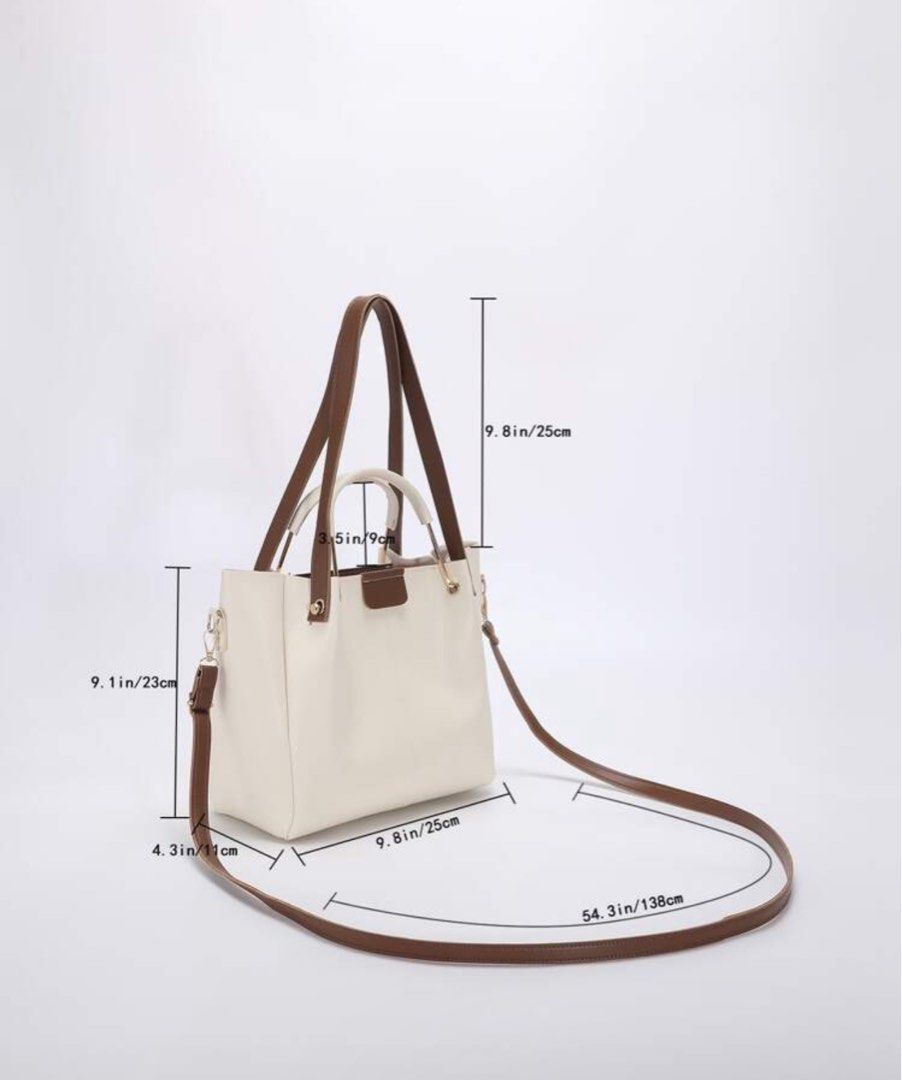Shein | Two Toned Satchel Bag (Category: Shoulder Bags) located in Manila. Submitted by queennhei (Listing ID 1345107215, Image 3). Description: .