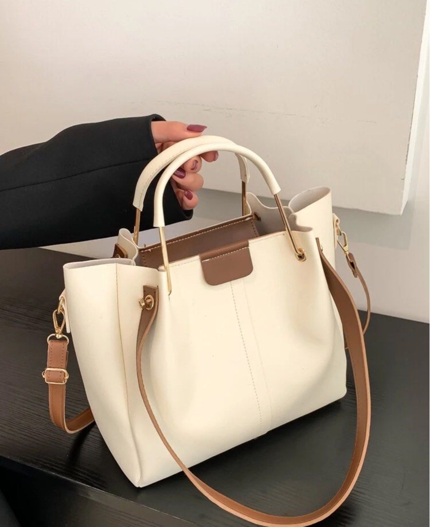 Shein | Two Toned Satchel Bag (Category: Shoulder Bags) located in Manila. Submitted by queennhei (Listing ID 1345107215, Image 1). Description: .