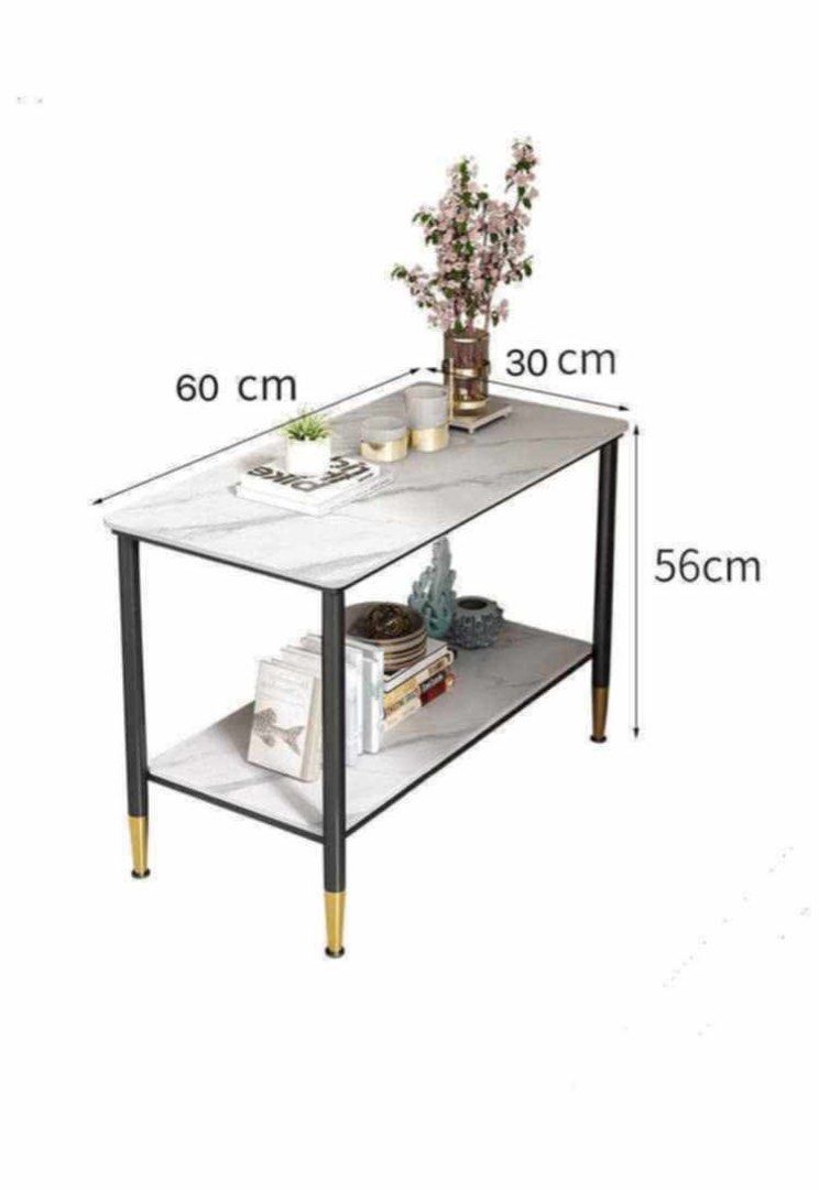 SIDE TABLE (Category: Tables & Sets) located in Marikina City. Submitted by keionlines85428 (Listing ID 1344986958, Image 2). Description: SIDE TABLE #1 ROUND (gray) ₱950 #2 RECTANGULAR (white & black) ₱700 #3 black with drawer ₱750 #5 marble white w/ basket ₱700 #6 marble white (black frame) ₱750 Gray square ₱950 Oval (brown ) ₱700.