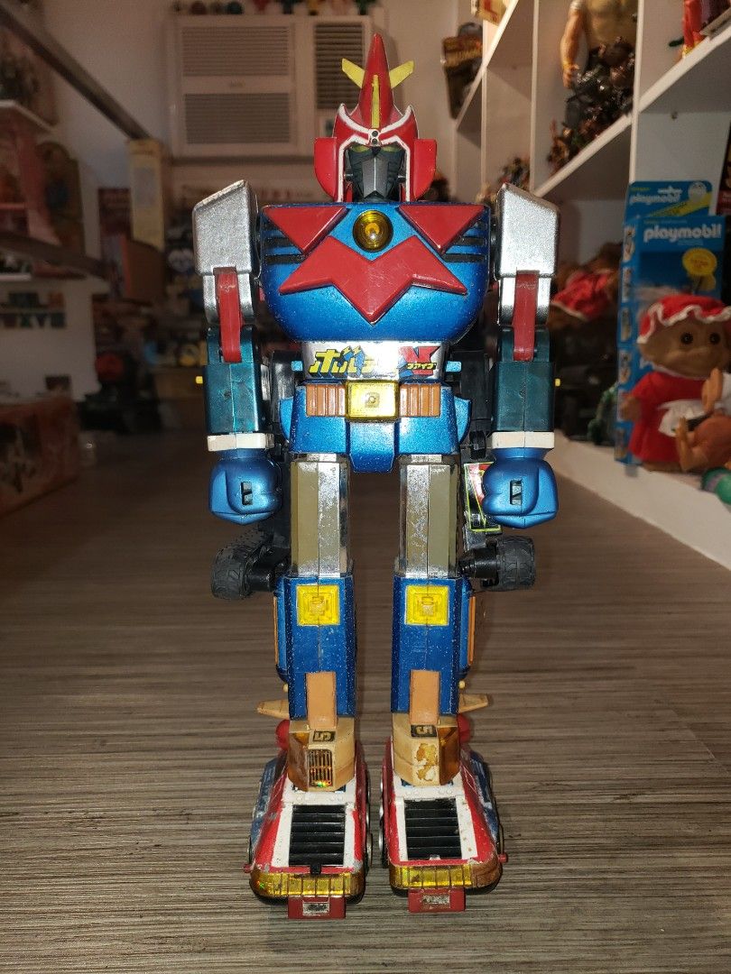 Vintage 70s Godaikin Voltes V diecast Japan Hobbies Toys Toys Games on Carousell