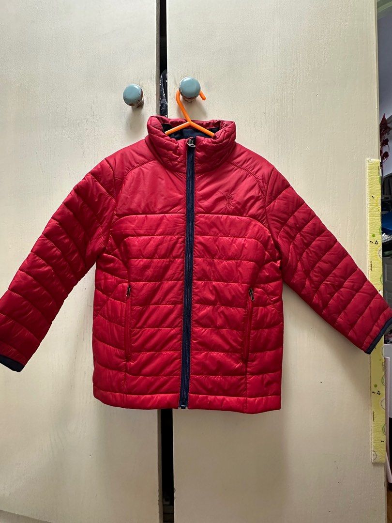Winter Jacket （分類：嬰兒及小童流行時尚）位於 Hong Kong。 由 joanne383 提交（商品編號 1345057692，圖片 1）。簡介： 正貨Polo 男童薄褸size 4T , 在sample sale 買，只著過幾次，現平賣$150 。
