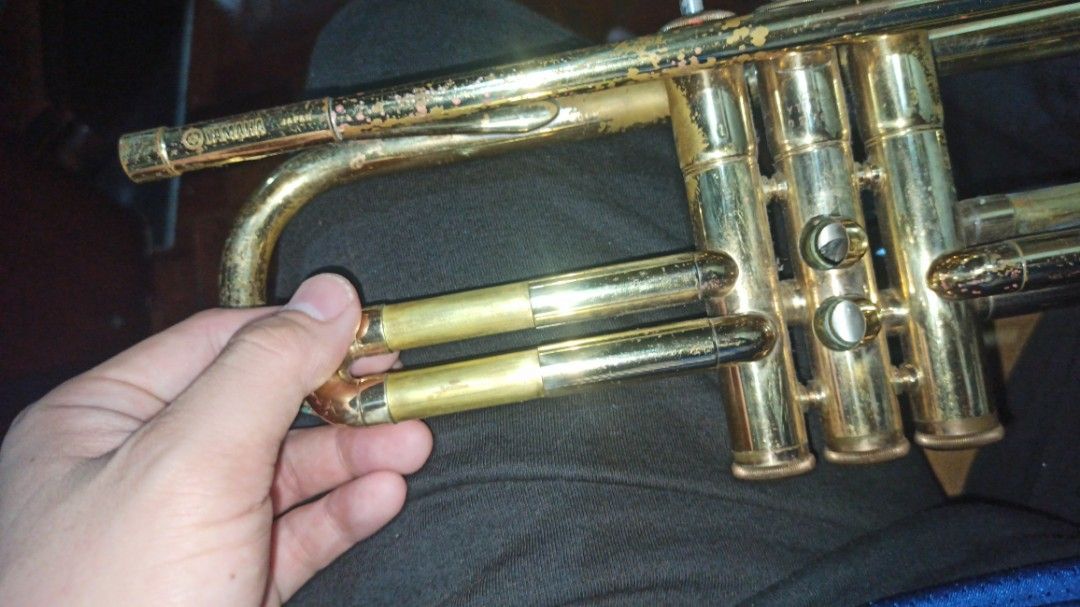 Yamaha Trumpet (Category: Musical Instruments) located in Quezon City. Submitted by good_to_try (Listing ID 1345084228, Image 2). Description: Not using it anymore... Original Yamaha Trumpet with hardcasing.