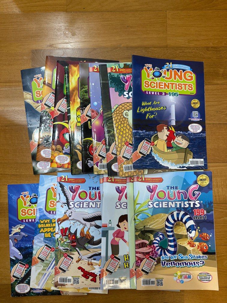 Young Scientists (Category: Magazines) located in Singapore. Submitted by rimbo (Listing ID 1345062320, Image 1). Description: 17 young scientists book. Selling all together .